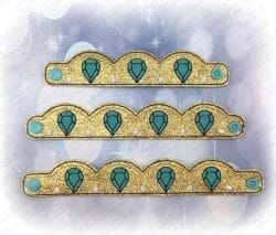 Blue Jewel Wristlet Blue Jewel Wristlet