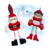 Santa and Mrs Candy Cane Holder
