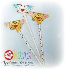 AirMail Envelope  Pencil Topper 