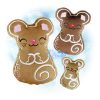 OAD Gingerbread Mouse Stuffie 2000 Gingerbread Mouse Stuffie Embroidery