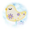 Spring Flowery Bird Feltie