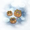 Floral Pumpkin Feltie Embroidery