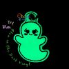 Ghost Key Chain Embroidery Design Ghost Key Chain Embroidery Design