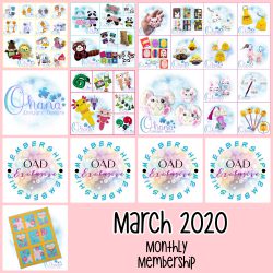 OAD March Monthly Membership