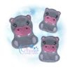 Sitting Hippo Feltie Embroidery