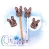 Floral Sally Bunny Pencil Topper