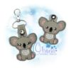 OAD Koala KC 80072 Sitting Koala Key Chain