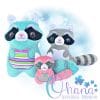 Racoon Stuffie Group MWS 2 800 72 Racoon Stuffie Group MWS 2 800 72