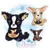Chihuahua Stuffie Embroidery Design Chihuahua Stuffie Embroidery Design