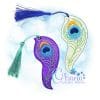 Peacock Bookmark AK 80072