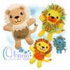 Lejon Lion Stuffie Embroidery Lejon Lion Stuffie Embroidery