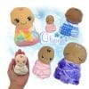 Baby Stuffie Embroidery Design