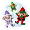 OAD Elf Stuffie Multi LW 80072 OAD Elf Stuffie Multi LW 80072