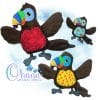 OAD Toucan Stuffie Multi KS 800 72 Toucan Stuffie Embroidery