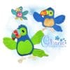 OAD Toucan Stuffie Multi SL 80072 OAD Toucan Stuffie Multi SL 80072
