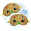 OAD Gingerbread SM JM 80072 Gingerbread Open-Eyed Sleep Mask