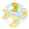OAD Sleepy Moon Feltie AK 80072 Sleeping Moon Feltie