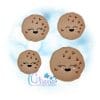 OAD Cookie Feltie SL 800 72 Cookie Feltie Embroidery Design