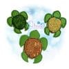 OAD Honu Turtle Feltie JM 80072 Honu Turtle Feltie Embroidery