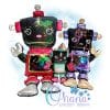 OAD Robot Stuffies Multi MB 80072