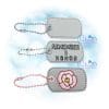 OAD Dog Tags EC 80072 Dog Tag Key Chain
