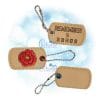 OAD Dog Tags Multi MaggieH 80072 Dog Tag Key Chain