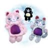Allis Cat Stuffie Embroidery