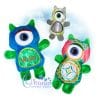 OAD Cyclops Stuffie RB 80072 Cyclops Stuffie Embroidery Design