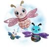 OAD Fireflies Stuffie Multi MB 80072 Firefly Stuffie Embroidery Design