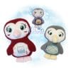 OAD Owl Stuffie Multi EC 80072 Ozzie Owl Stuffie Embroidery