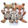 OAD Saber Tooth Tiger Stuffie SC 80072 OAD Saber Tooth Tiger Stuffie SC 80072