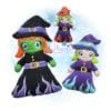 OAD Witch Stuffie CCP 80072 Witch Stuffie Embroidery