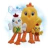 Millie Chicken Stuffie Embroidery