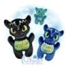 OAD QS Dragon Stuffie RG 80072 Flash Dragon Stuffie Embroidery