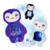 Dixie Penguin Stuffie Embroidery