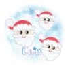OAD Santa Felties RD 80072 Santa Feltie Embroidery Design
