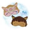 Llama Sleep Mask Embroidery
