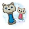 OAD Wolf Rattle AHS 80072 Wolf Rattle Embroidery Design