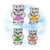 Zebra Feltie Embroidery Design