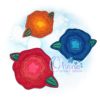 OAD Flower Feltie AHS 80072 Flower Feltie Embroidery Design