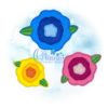 OAD Flower Feltie RD 80072 Flower Feltie Embroidery Design