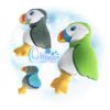 OAD Puffin Stuffie DH 80072 Puffin Stuffie Embroidery Design
