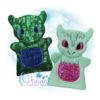 Dragon Hand Puppet Embroidery