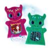 Dragon Hand Puppet Embroidery