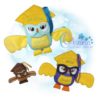 OAD Grad Owl Stuffie EC 80072 OAD Grad Owl Stuffie EC 80072