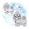 OAD Shih Tzu FCD RD 80072 Shih Tzu Flat Coloring Doll