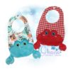 OAD Crab Bib DH 80072 Crab Bib Embroidery Design