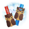 Floral Owl Ice Pop