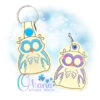OAD Skelly Owl KC GE 800 Skelly Owl Key Chain