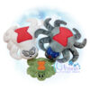 Webster Spider Stuffie Embroidery